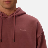 Industrie The New Del Sur Washed Hoodie in Oxblood