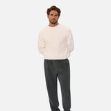 Industrie The New England Crew Knit in Chalk