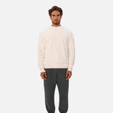 Industrie The New England Crew Knit in Chalk