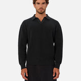 Industrie The New England Polo Knit in Pine
