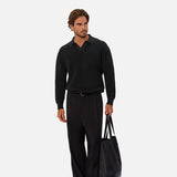 Industrie The New England Polo Knit in Pine