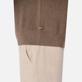 Industrie The New England Polo Knit in Walnut