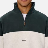 Industrie The New Luton Track Top in Rich Green