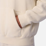 Industrie The New Plain Del Sur Fleece Hoodie In Ecru 26