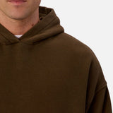 Industrie The New Plain Del Sur Fleece Hoodie In Tundra