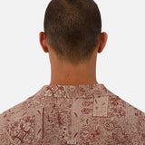 Industrie The Pasadena Short Sleeve Shirt Rust Combo