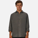 Industrie The St Martins Long Sleeve Linen Shirt Elm