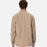 Industrie The St Martins Long Sleeve Linen Shirt Fawn