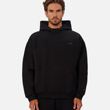 Industrie The Tech Del Sur Hoodie in Solid Black