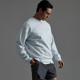 Industrie The Tech Del Sur Sweat in Silver Blue