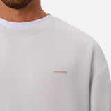 Industrie The Tech Del Sur Sweat in Silver Blue