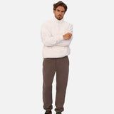 Industrie The Tech Staunton Track Top in Ivory Marble
