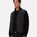 Industrie The Vermont Puffer Vest In Black