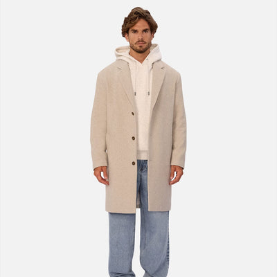 Industrie The Wool Blend Jacques Coat in Lucerne