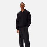 Industrie The Wynslow Polo Knit in Black