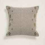Inside Story Fine Stripe Cushion in Sage Green