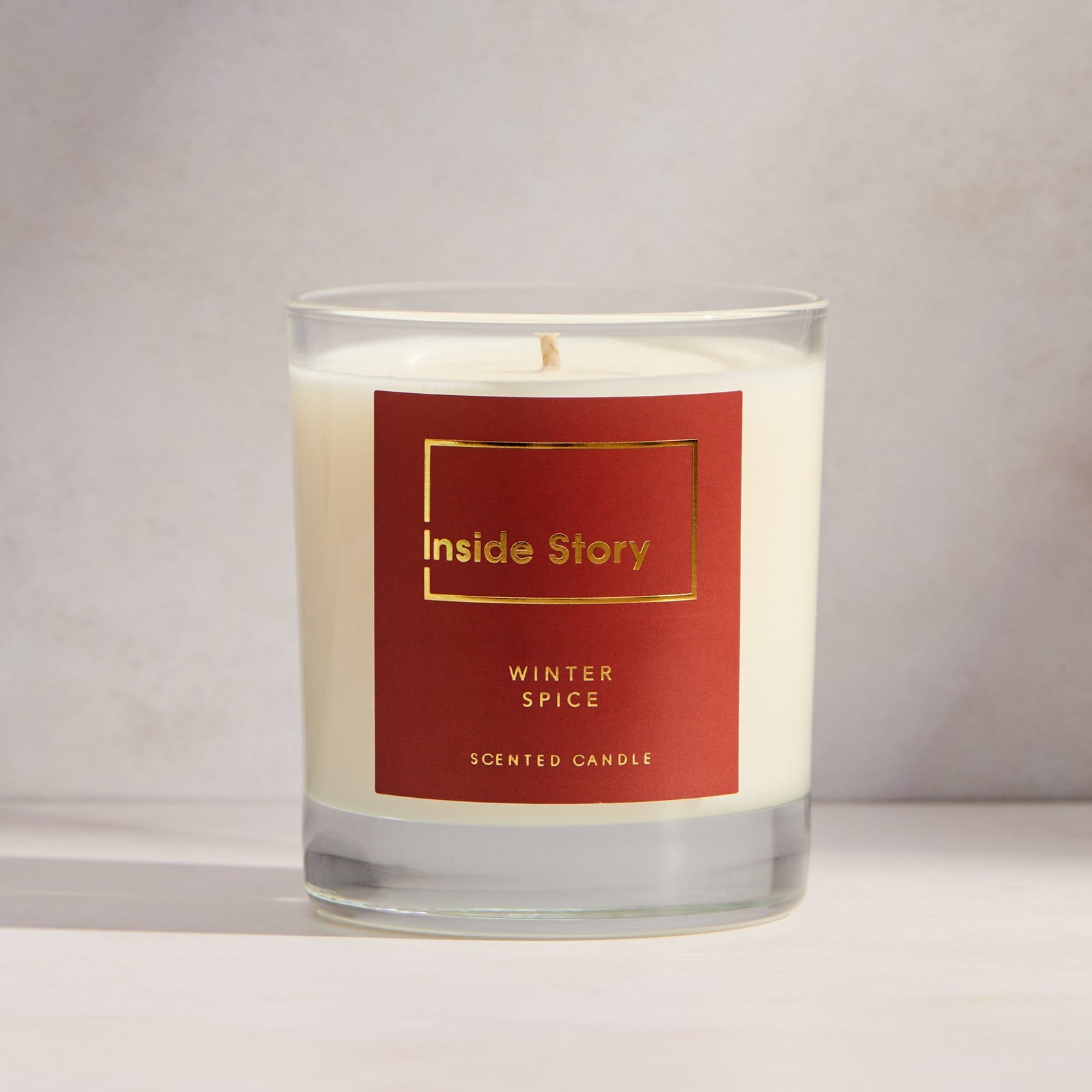 Inside Story Winter Spice Scented Signature Candle 300g