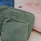 Inspired Stories Laptop Case & Pouch in Green