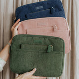 Inspired Stories Laptop Case & Pouch in Green