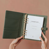 Inspired Stories Undated Lifestyle Weekly Ring Binder Planner Set in Sage