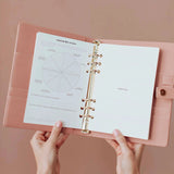 Inspired Stories Undated Lifestyle Weekly Ring Binder Planner Set in Sage