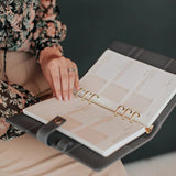 Inspired Undated Lifestyle Weekly Ring Binder Planner Set in Beige