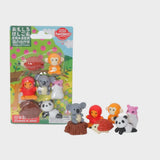 iwako Puzzle Erasers - Forest Animals