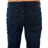 Jack & Jones 260 Original Slim Fit Denim Jeans In Dark Blue