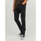 Jack & Jones 356 Original Slim Fit Denim Jeans In Black