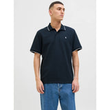 Jack & Jones Austin Polo Shirt in Sky Captain