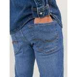 Jack & Jones Glenn Original Slim Fit Jeans In Blue Denim