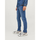 Jack & Jones Glenn Original Slim Fit Jeans In Blue Denim
