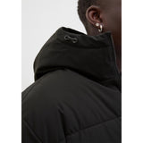 Jack & Jones Global Puffer Jacket In Black