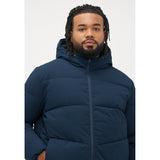 Jack & Jones Global Puffer Jacket In Sky Captain