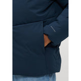 Jack & Jones Global Puffer Jacket In Sky Captain