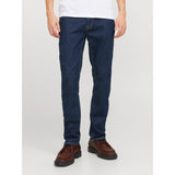 Jack & Jones JJGlenn Original Slim Fit Jeans In Blue Denim
