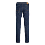 Jack & Jones JJGlenn Original Slim Fit Jeans In Blue Denim