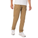 Jack & Jones Kane Barkley Loose Cargo Trousers In Elmwood