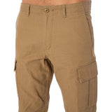 Jack & Jones Kane Barkley Loose Cargo Trousers In Elmwood