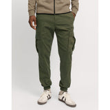 Jack & Jones Kane Jonnie Cargo Trousers In Olive Night