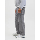 Jack & Jones Loose Fit Cargo Trouser in Dark Grey