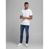 Jack & Jones Organic Basic O-neck T-shirt In White