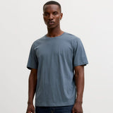 Jack & Jones Organic Basic T-Shirt In Turbulence
