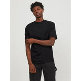 Jack & Jones Organic Plain T-shirt In Black
