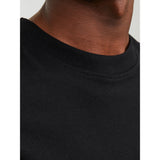 Jack & Jones Organic Plain T-shirt In Black