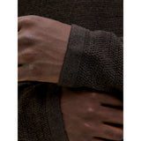 Jack & Jones Plain Knitted Polo In Delicioso