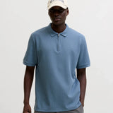 Jack & Jones Plain Polo Blue Mirage
