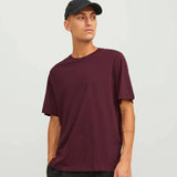 Jack & Jones Plain Regular Fit T-Shirt Port Royale
