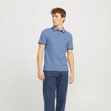 Jack & Jones Plain Slim Fit Polo Shirt Bright Cobalt