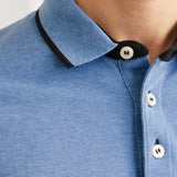 Jack & Jones Plain Slim Fit Polo Shirt Bright Cobalt